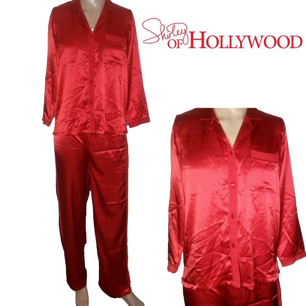 Shirley of Hollywood 2 PC Silk Intimate Pajamas